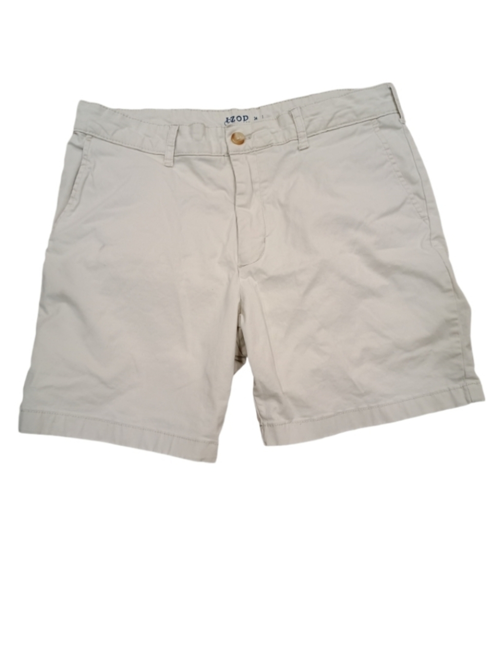 Izod Saltwater Mens Cream Shorts